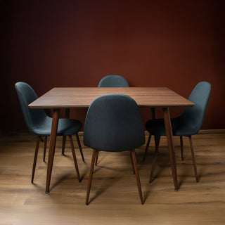 Comedor Minimalista para 4 personas DEEP BLUE