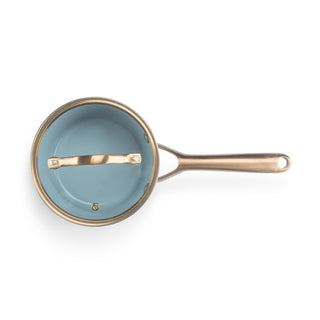 Cazo de Aluminio Forjado con tapa - 16 cm - Magnetic Blue