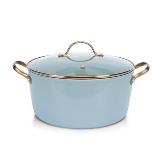 Cacerola de Aluminio Forjado con tapa - 24 cm - Magnetic Blue