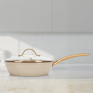 Sarten de Aluminio Forjado con tapa - 26 cm - Magnetic GD26