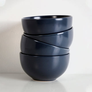 Bowls de Cerámica | 4 piezas | MATCHAZULB-S