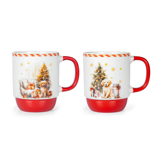 Set de 2 tazas navideñas - DOGM