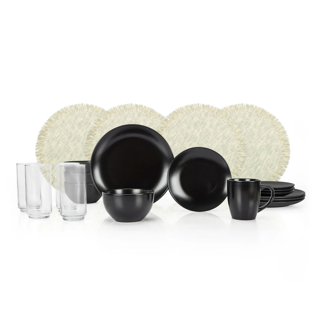 Vajilla de Cerámica 24 Piezas Negroni – Crown Baccara