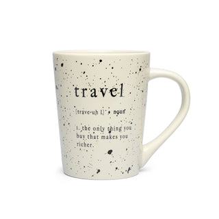 Juego de Cuatro Tazas de Porcelana, 350ml Albone