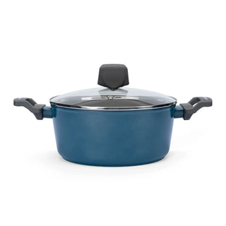 Batería de Cocina de Aluminio Forjado - 5 piezas - Zafiro