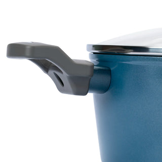 Batería de Cocina de Aluminio Forjado - 5 piezas - Zafiro