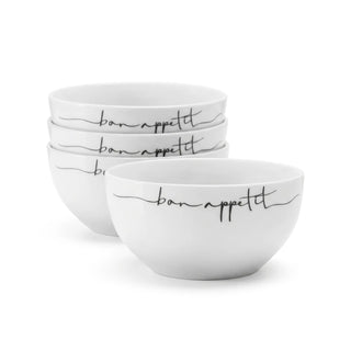 Bowls de Porcelana - 4 piezas - BonAppetit