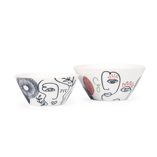 Bowls de Porcelana - 8 piezas - FaceBowl