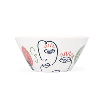 Bowls de Porcelana - 8 piezas - FaceBowl