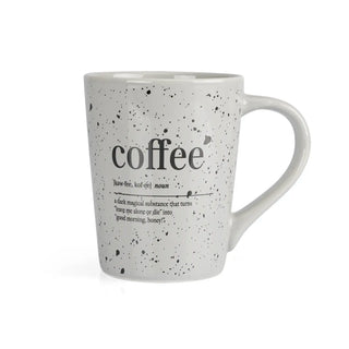 Juego de Cuatro Tazas de Porcelana, 350ml Albone