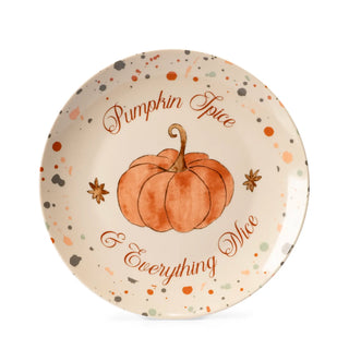Set de 4 Platos Ensaladeros de Porcelana - PUMPKIS