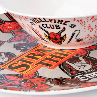 Desayunador de Porcelana - 3 piezas - Hellfire Sticker