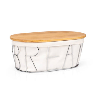 Panera con tapa de Bambú - 3 Piezas - Alba