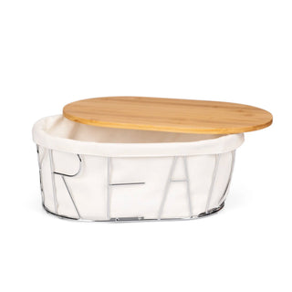 Panera con tapa de Bambú - 3 Piezas - Alba