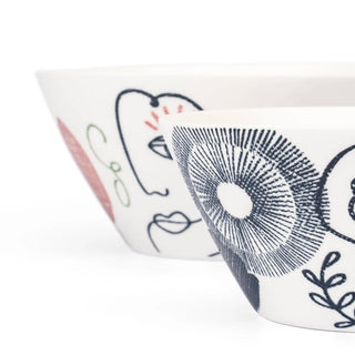 Bowls de Porcelana - 8 piezas - FaceBowl