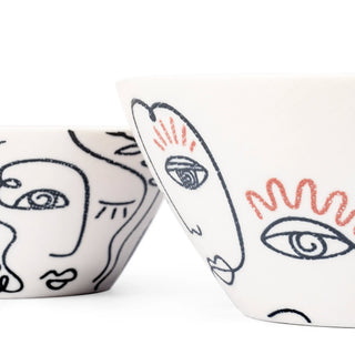Bowls de Porcelana - 8 piezas - FaceBowl