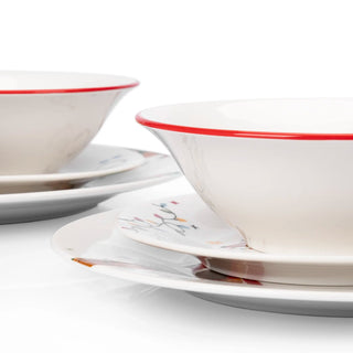 Vajilla de porcelana - 16 piezas - Navipaws