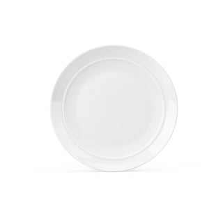 Platos Ensalada de Porcelana - 8 piezas - BlancaV