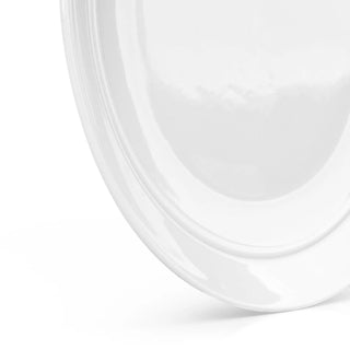Platos Ensalada de Porcelana - 8 piezas - BlancaV