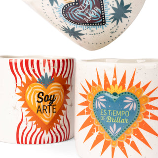 Set de 3 Tazas de Cerámica - Laticora