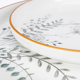Vajilla de porcelana MARTINA - 12 piezas