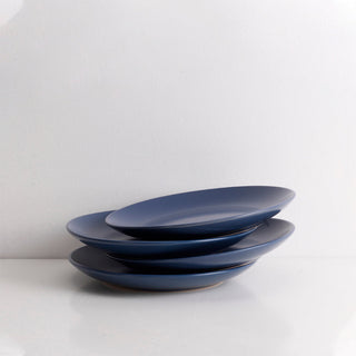 Platos Ensalada de Cerámica | 4 piezas | Azul