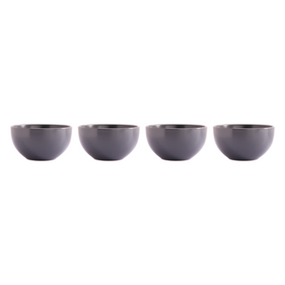 Bowls de Cerámica | 4 piezas | Gris