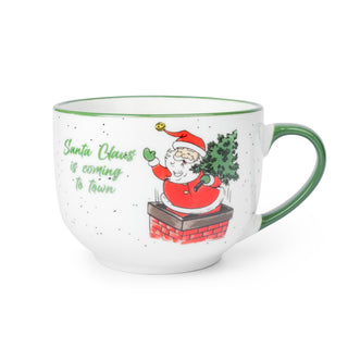 Tazas Navideñas de Porcelana 4 piezas - Nikolaus