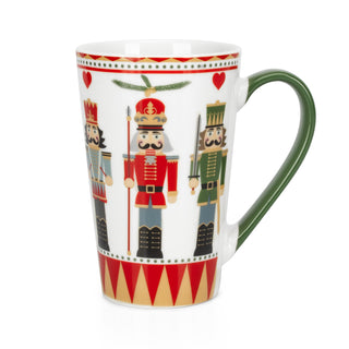 Tazas Navideñas de Porcelana 4 piezas - Nut