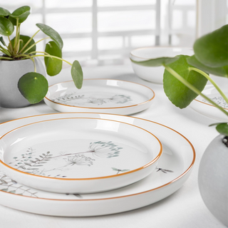 Vajilla de porcelana MARTINA - 12 piezas