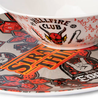 Desayunador de Porcelana - 3 piezas - Hellfire Sticker