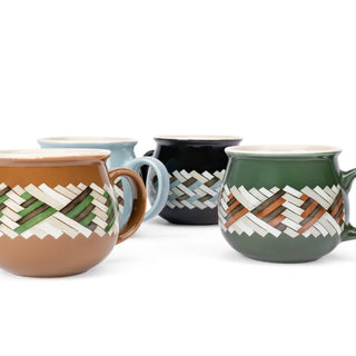 Set de 4 Tarros de Porcelana - Arteliva