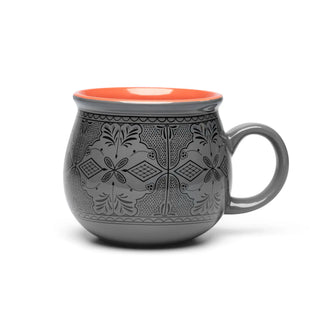 Set de 4 tazas de porcelana de 350 ml - RIVERA