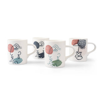 Tazas de Porcelana - 8 piezas - FaceTaz