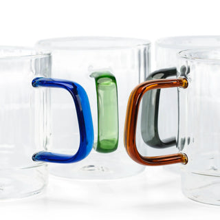 Set de Tazas de Vidrio - 4 Piezas - MarfilColores