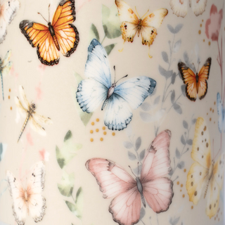 Taza de Porcelana - 1 Pieza - ButterflyB