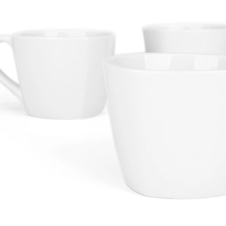 Tazas Cuadradas de Porcelana - 8 piezas - Cuadrata