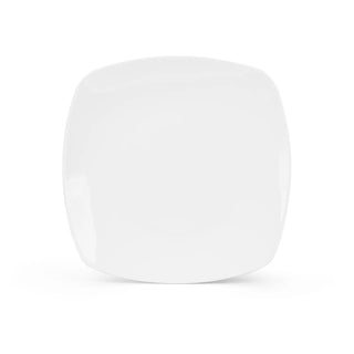 Platos Trinche Cuadrados de Porcelana - 8 piezas