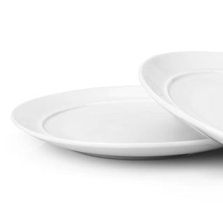 Platos Trinche de Porcelana - 6 piezas - BlancaV