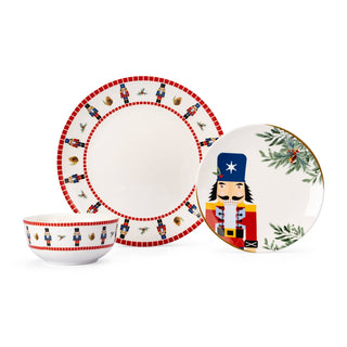 Vajilla de porcelana - 12 piezas - CRISTSOLIER