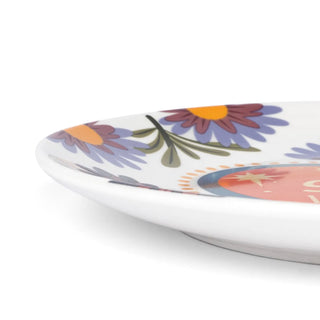 Set de 4 Platos Ensaladeros de Porcelana - VIBRACORA
