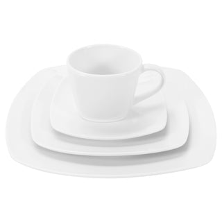 Vajilla de Porcelana - 20 piezas - Cuadrata