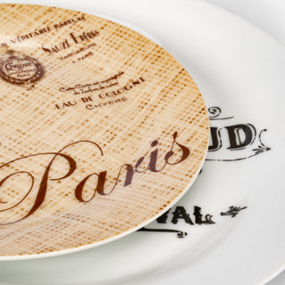 Vajilla de Porcelana - 20 Piezas - Cacao