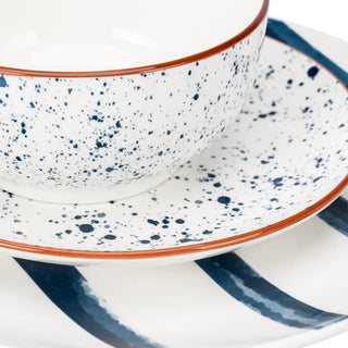Vajilla de Porcelana - 16 piezas -  Lucavaj