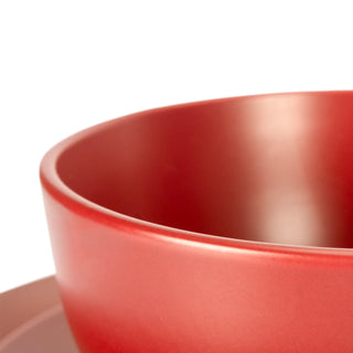 Vajilla de Cerámica - 12 piezas - MatchRed