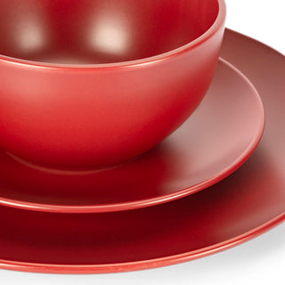 Vajilla de Cerámica - 12 piezas - MatchRed