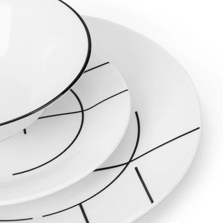 Vajilla de Porcelana - 12 piezas - Nomada