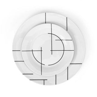 Vajilla de Porcelana - 12 piezas - Nomada