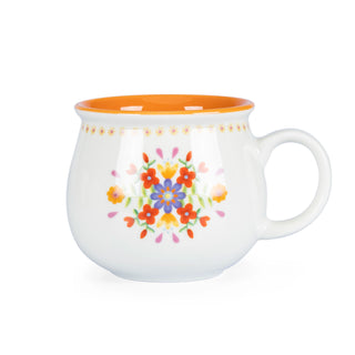 Set de 4 tazas de porcelana de 350 ml - KHALO
