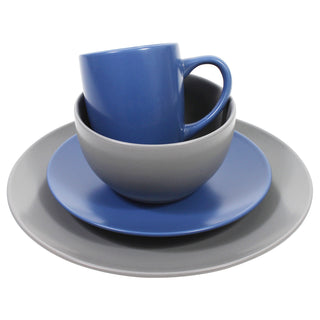 Vajilla de Ceramica de 16 piezas Blu